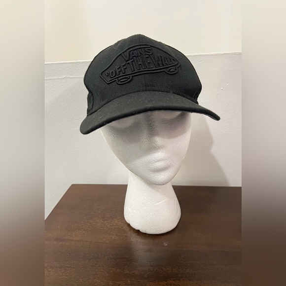 Vans Charcoal Black Logo Cap - Picture 2 of 8